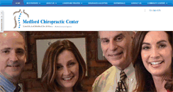 Desktop Screenshot of medfordchiropractic.com